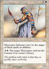 Mercenary Informer - Prophecy