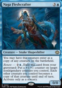 Naga Fleshcrafter - Planeswalker symbol stamped promos