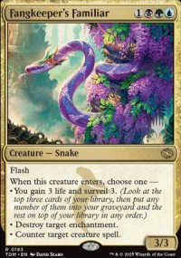 Fangkeeper's Familiar - Planeswalker symbol stamped promos