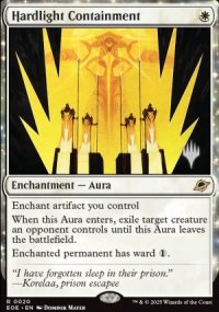 Hardlight Containment - Planeswalker symbol stamped promos