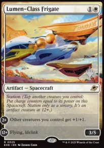 Lumen-Class Frigate - Planeswalker symbol stamped promos
