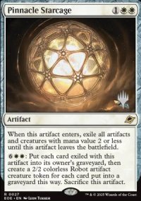 Pinnacle Starcage - Planeswalker symbol stamped promos