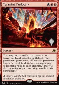 Terminal Velocity - Planeswalker symbol stamped promos