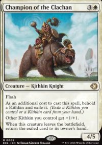 Champion of the Clachan - Planeswalker symbol stamped promos