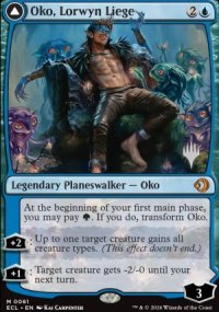 Oko, Lorwyn Liege - Planeswalker symbol stamped promos