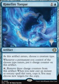 Rimefire Torque - Planeswalker symbol stamped promos