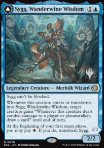 Sygg, Wanderwine Wisdom - Planeswalker symbol stamped promos