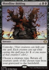 Bloodline Bidding - Planeswalker symbol stamped promos