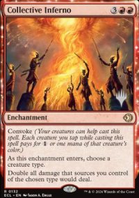 Collective Inferno - Planeswalker symbol stamped promos
