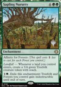Sapling Nursery - Planeswalker symbol stamped promos
