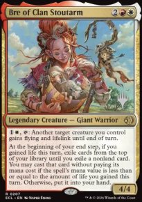 Bre of Clan Stoutarm - Planeswalker symbol stamped promos