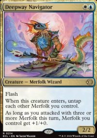 Deepway Navigator - Planeswalker symbol stamped promos