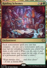 Raiding Schemes - Planeswalker symbol stamped promos