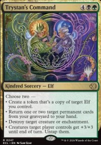 Trystan's Command - Planeswalker symbol stamped promos