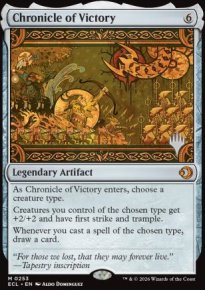 Chronicle of Victory - Planeswalker symbol stamped promos