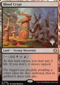 Blood Crypt - Planeswalker symbol stamped promos