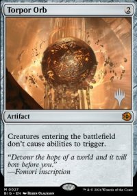 Torpor Orb - Planeswalker symbol stamped promos