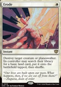 Erode - Planeswalker symbol stamped promos