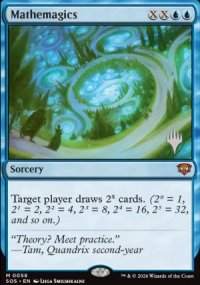 Mathemagics - Planeswalker symbol stamped promos