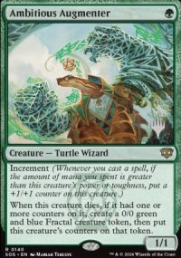 Ambitious Augmenter - Planeswalker symbol stamped promos