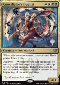 Conciliator's Duelist - Planeswalker symbol stamped promos