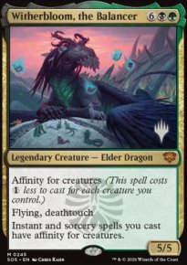 Witherbloom, the Balancer - Planeswalker symbol stamped promos