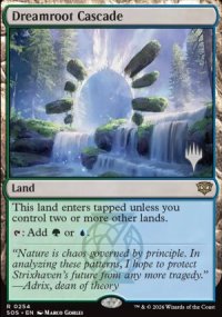Dreamroot Cascade - Planeswalker symbol stamped promos