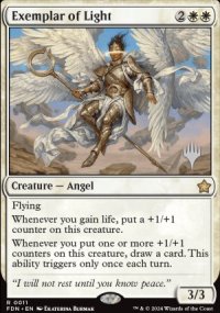 Exemplar of Light - Planeswalker symbol stamped promos