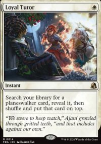 Loyal Tutor - Planeswalker symbol stamped promos