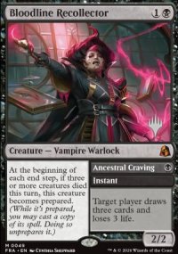 Bloodline Recollector - Planeswalker symbol stamped promos