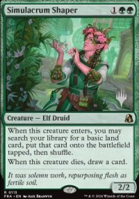 Simulacrum Shaper - Planeswalker symbol stamped promos