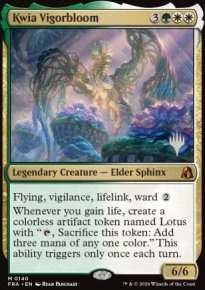 Kwia Vigorbloom - Planeswalker symbol stamped promos
