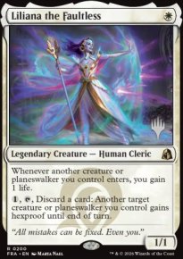 Liliana the Faultless - Planeswalker symbol stamped promos