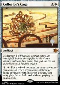 Collector's Cage - Planeswalker symbol stamped promos
