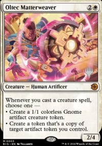 Oltec Matterweaver - Planeswalker symbol stamped promos