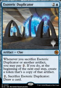 Esoteric Duplicator - Planeswalker symbol stamped promos
