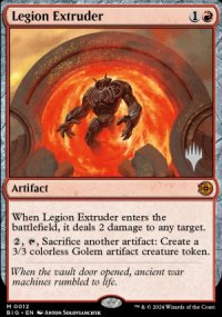 Legion Extruder - Planeswalker symbol stamped promos