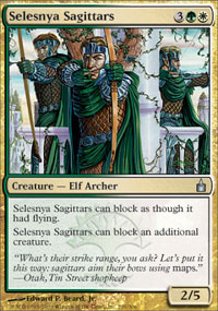 Selesnya Sagittars - Ravnica: City of Guilds