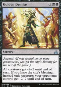 Golden Demise - Rivals of Ixalan