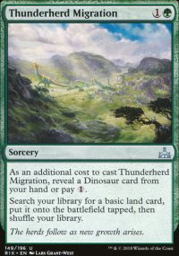 Thunderherd Migration - Rivals of Ixalan