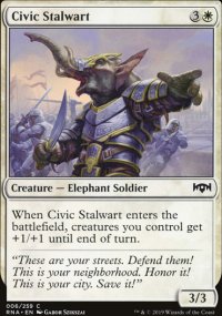 Civic Stalwart - Ravnica Allegiance