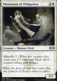 Ministrant of Obligation - Ravnica Allegiance