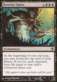Baneful Omen - Rise of the Eldrazi