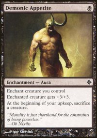 Demonic Appetite - Rise of the Eldrazi
