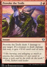 Provoke the Trolls - Starter Commander Decks