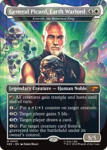Kenrith, the Returned King - Star Trek - Stardates Cards