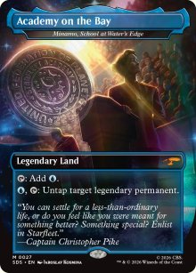 Minamo, School at Water's Edge - Star Trek - Stardates Cards