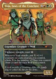 Voja, Jaws of the Conclave - Secret Lair