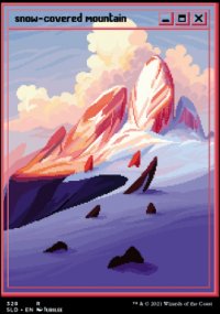 Snow-Covered Mountain - Secret Lair