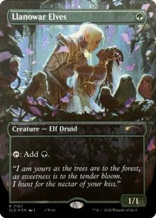 Llanowar Elves - Secret Lair